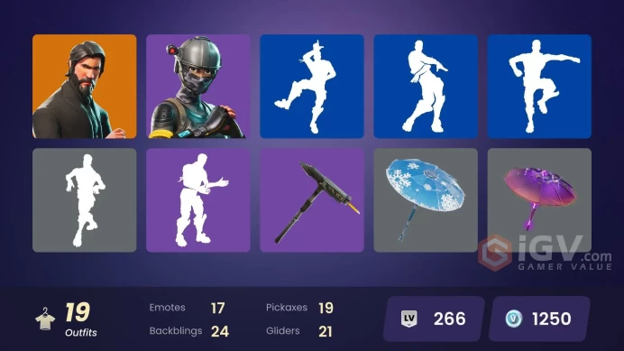 FA [PSN/XBOX/PC] - 20 skins | The Reaper | Elite Agent | Rogue Agent | Explorer Emilie | The Imagined | Dark Voyager | Carbide | Tsuki 2.0