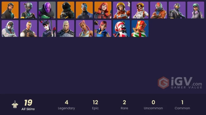 FA [PSN/XBOX/PC] - 20 skins | The Reaper | Elite Agent | Rogue Agent | Explorer Emilie | The Imagined | Dark Voyager | Carbide | Tsuki 2.0