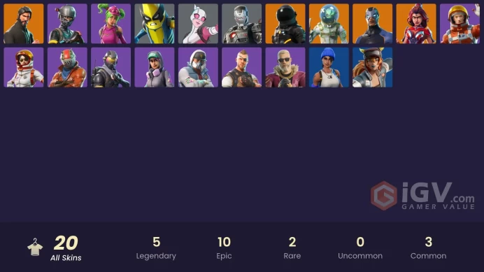 FA - PSN/XBOX/PC - 21 skins | The Reaper | Elite Agent | Blue Team Leader | Rogue Agent | Lina Scorch | Dark Voyager | Leviathan |Valor |1050 VB