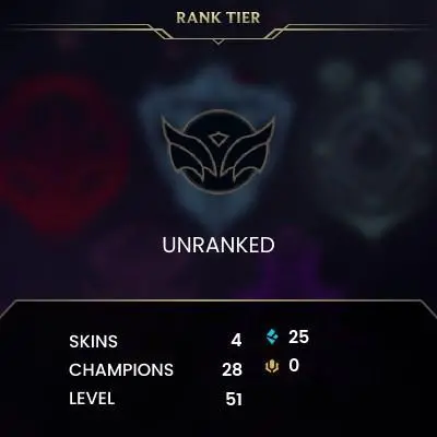 [EUW SERVER] Unranked Smurf Account ◈ UNRANKED ◈ lvl 30 + ◈10 Unranked Games NOT PLAYED ◈ FULL ACCESS ◈ EUROPE WEST ◈ 24/7 Live service