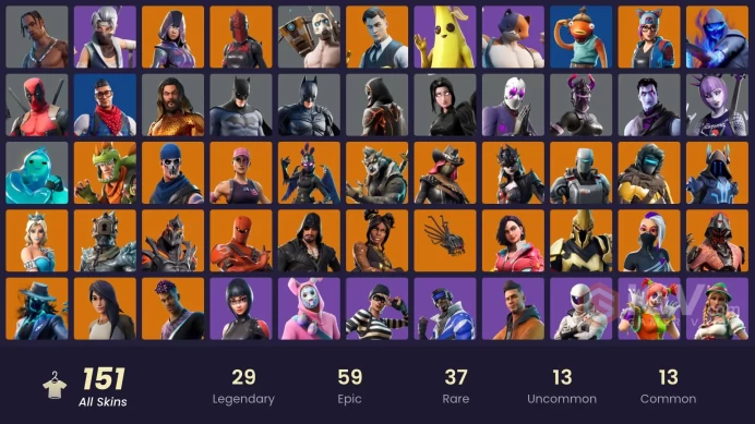 [PC/PSN] 151 skins | OG STW | Travis Scott | IKONIK | Glow | Prodigy | Point Patroller | Blue Striker | Carbon Commando | A.I.M. | 650 VB