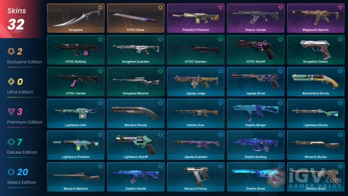 [Code 8489] Level 51 + 32 Skins / AP / Very Cheap