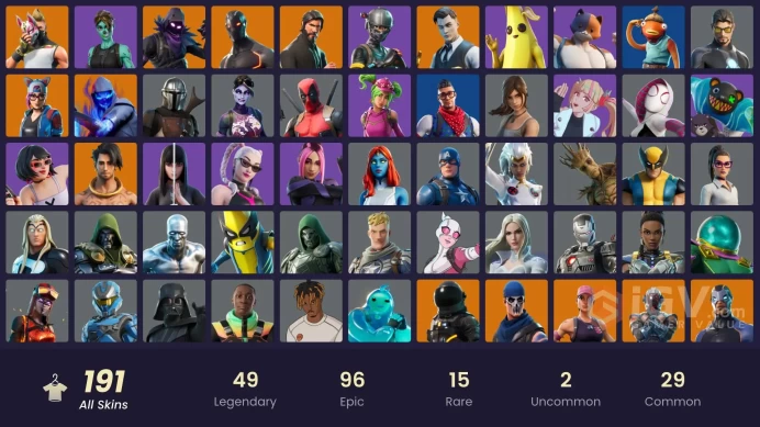 [PC/XBOX] 190 skins | OG STW | The Reaper | Elite Agent | Blue Team Leader | Gold Midas | WORLD CUP | Omega (stage 5) | Trilogy | 100 VB