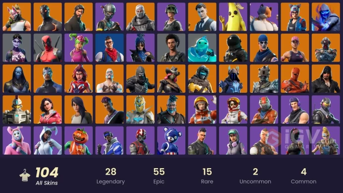 [PC/PSN] 104 skins | | The Reaper | Elite Agent | Blue Team Leader | Gold Midas | Havoc | Trailblazer GG94