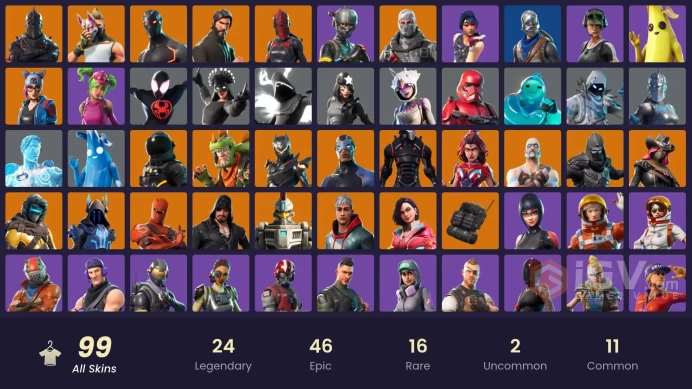 PC/PSN/Nintendo 97 skins | Black Knight | Sparkle Specialist | The Reaper | Blue Squire | Royale Knight | Elite Agent | Blue Team Leader 