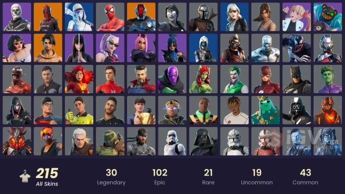 [ALL PLATFORMS]-215 Skin-Dark Phoenix-Eddie Brock-Thunder-Venom-Snake Eyes-Ant-Man-FULL ACCESS-