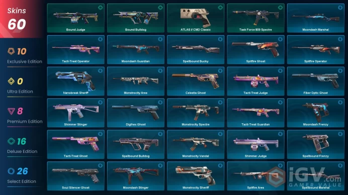 [EU/TR] %50 CHEAP VP! | Ignite Fan | RGX Karambit | Chaos Vandal | Sentinels Vandal | Neo Frontier Sheriff | Safe | Ranked Ready |