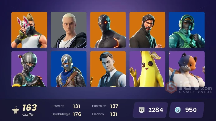 [PC/PSN/XBOX] 162 skins | OG STW | The Reaper | Blue Squire | Royale Knight | Elite Agent | Gold Midas | Gold Brutus | Omega (stage 5) | 950 VB