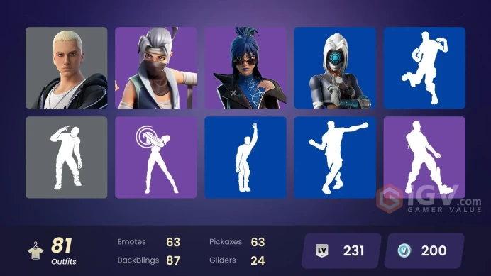 [ALL PLATFORMS]-81 Skin-150.000 V-BUCKS SPEND-61 Paid-FULL ACCESS-