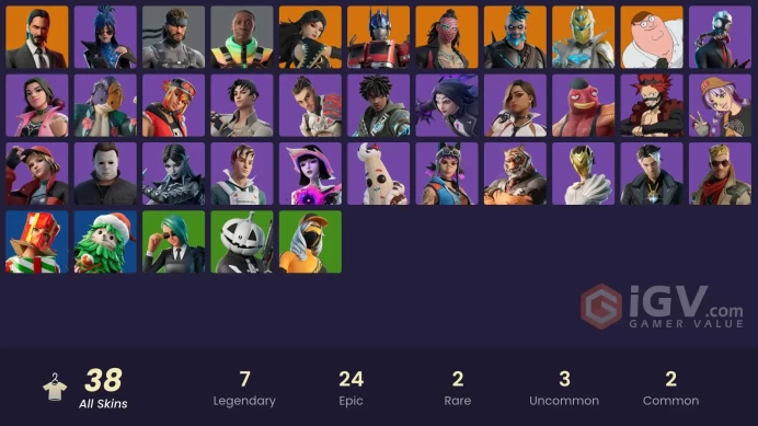 [ALL PLATFORMS]-38 Skin-FULL ACCESS-
