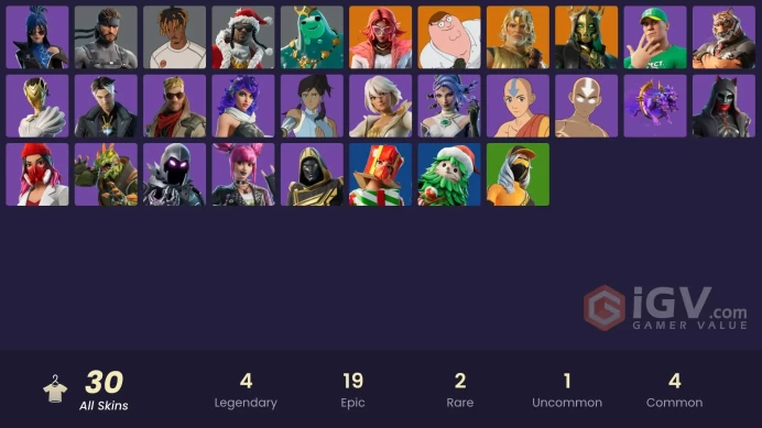[ALL PLATFORMS]-30 Skin-Zeus-Hades-FULL ACCESS-