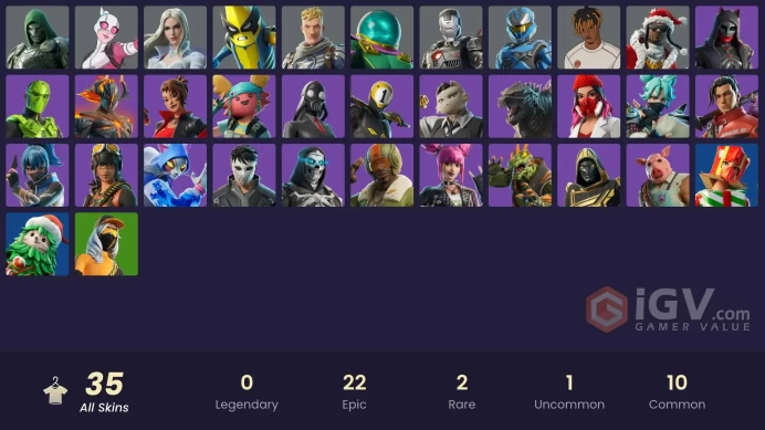 [ALL PLATFORMS]-35 Skin-FULL ACCESS-
