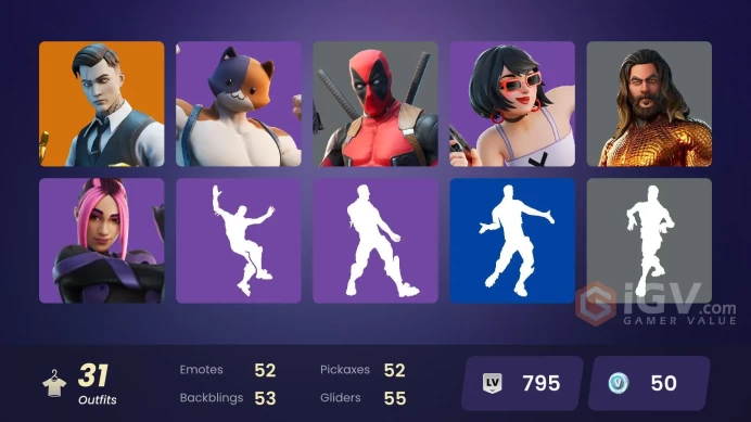 [ALL PLATFORM] ]31 Skins | Gear Specialist Maya | Fade | Midas | Snap | Deadpool | Polar Peely | Aquaman | Evie | Meowscales  |  FULL ACCESS  |