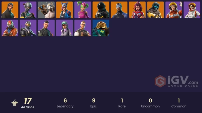 PC,PSN,XBOX 17 SKINS FA - REAPER - PSYCHO BANDIT - LYNX,BATTLEHAWK - TAKE THE L RK600