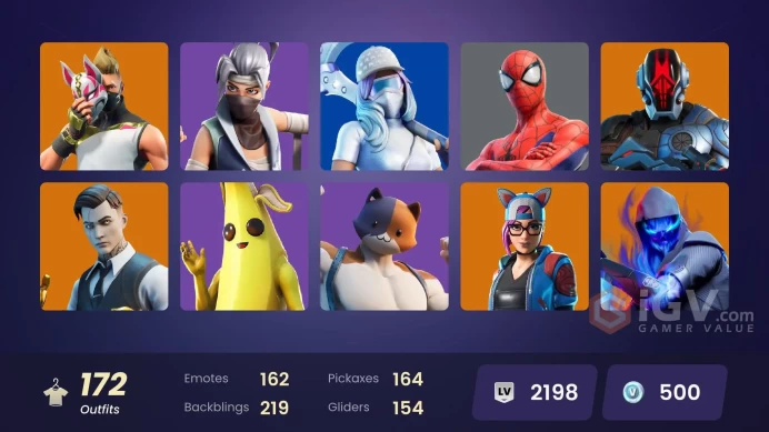 PC,PSN,XBOX 172 SKINS FA - STW - MANDALORIAN,ISABELLA,KUNO,KOR,LARA CROFT,CARNAGE,YELLOWJACKET,IRIS,MANIC RK619