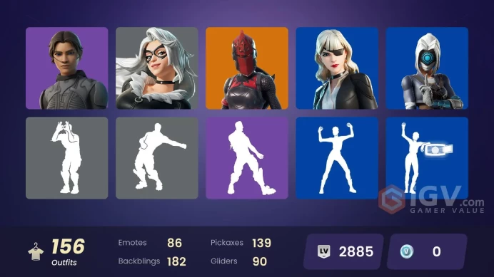 PC,PSN,XBOX 155 SKINS FA - CHANI - JOLTARA,PARTY DIVA,KNIGHT CONQUEROR,SUBZERO,DOOM,ICE SPICE,BLACK CAT,ELEVEN,CATWOMAN RK722