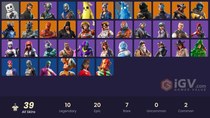 PC,PSN,XBOX 39 SKINS FA - REAPER - BLUE SQUIRE - LYNX,MARSHMELLO,STRONG GUARD,HOPPER,BRITE BOMBER - TAKE THE L RK837
