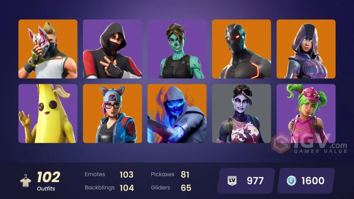 PC,PSN,XBOX 102 SKINS FA - STW - IKONIK - GLOW - LYNX,HYBRID,ARCHETYPE,CLUTCH&GRIND,WAYPOINT RK841