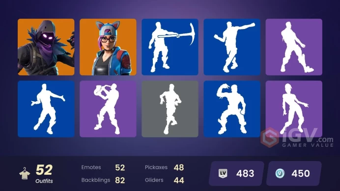 PC,PSN,XBOX 52 SKINS FA - KRAMPUS,DJ BOP,LYNX,WUKONG,CRACKSHOT,CLOAKED SHADOW,FUNK OPS,PEEKABOO,MEZMER RK849