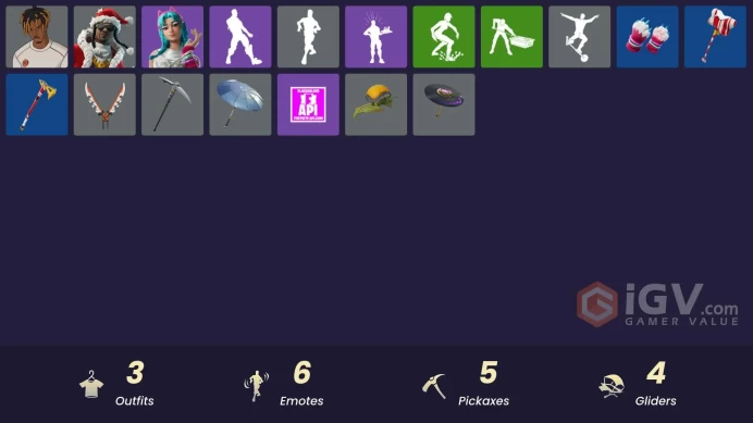 [PSN/XBOX/PC] 3 skins | Slayer Juice WRLD | Santa Dogg | Katalina | Snoop's Holladizzle Bass | 999 Knives | That's Cold Jac! | Mercurial
