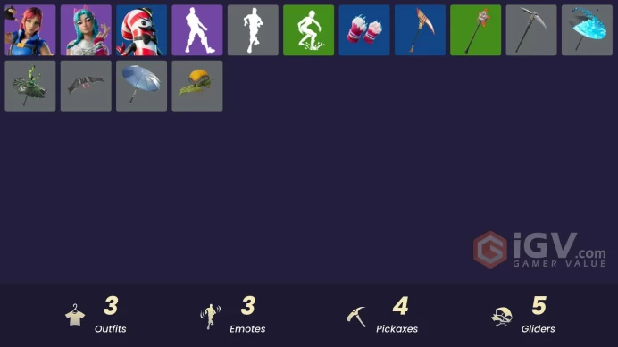 [PSN/XBOX/PC] 3 skins | Explorer Emilie | Katalina | Mr. Dappermint|Gwenpool's Katanas|Meowtooth Plush|Greebles|Vanguard Star|Katalina's Kit Bag