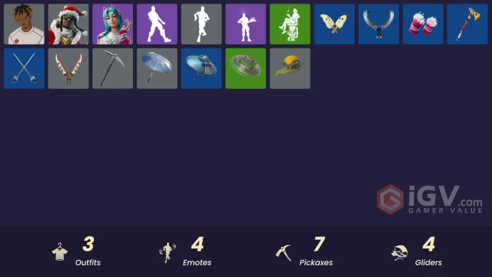 [PSN/XBOX/PC] 3 skins | Santa Dogg | Slayer Juice WRLD | Katalina|Spectra Protector|Gwenpool's Katanas|That's Cold Jac!|999 Knives|Vanguard Star
