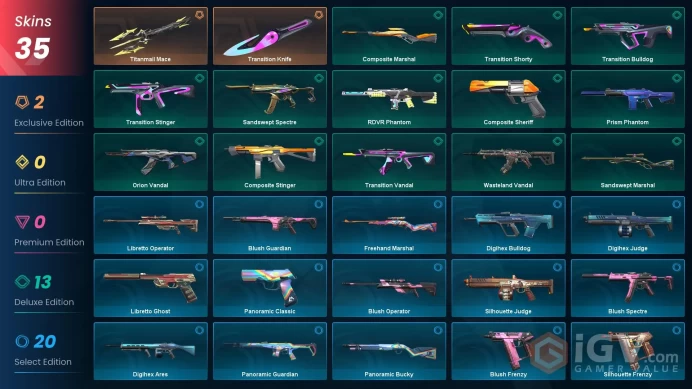 [Code 8504] Level 43 + 35 Skins / AP / Very Cheap