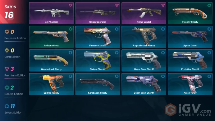 [Code 8508] Level 161 + 16 Skins / AP / Very Cheap