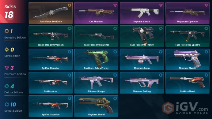 [Code 8516] Level 81 + 18 Skins / AP / Very Cheap