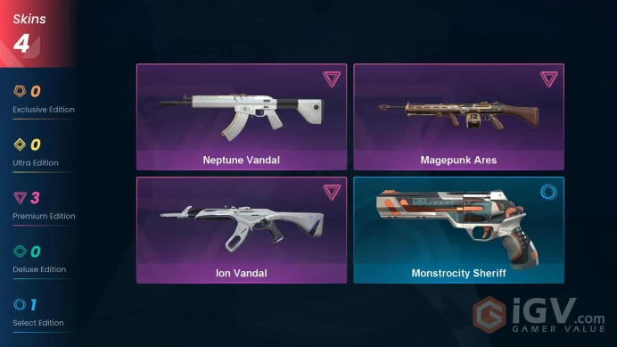 [Code 8517] Level 53 + 4 Skins / AP / Very Cheap