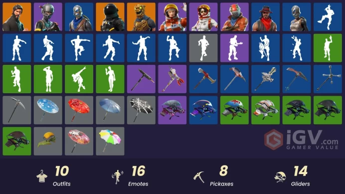 13342[PC/PSN/XBOX]The Reaper|Blue Squire|Royale Knight|Elite Agent|Take The L|Battle Hound|Dark Voyager|Moonwalker|Rust Lord
