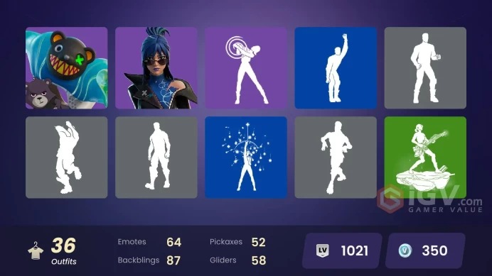 [PC/PSN/XBOX]   36 skins | Fancy Peter Griffin | Immortal Zeus | Immortal Form | Burning Ambition Valeria | Paradigm (Reality-659)LT178
