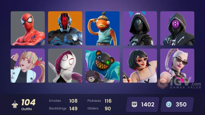 [PC/PSN/XBOX/NINTENDO]    103 skins | Jabba Switchway | Ronin | Valeria | Malik | Twyn | Snap | Paradigm (Reality-659) | Peter GriffinCC43 