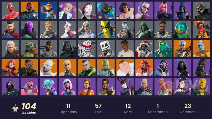 [PC/PSN/XBOX/NINTENDO]    103 skins | Jabba Switchway | Ronin | Valeria | Malik | Twyn | Snap | Paradigm (Reality-659) | Peter GriffinCC43 