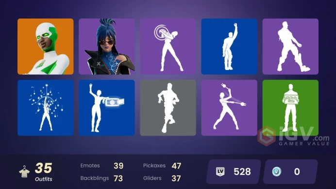 [PC/PSN/NINTENDO]    35 skins | Surf Witch | Fancy Peter Griffin | Collector Kado Thorne | Burning Ambition Valeria | ZeusLT175 