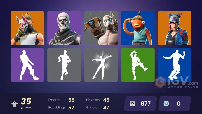 [PC/XBOX] 34 skins | Og Skull Trooper | Lynx | Zenith | Drift | Rox | Sentinel | Mysterio | Peelverine | Gwenpool | Emma Frost | Doom | 0 VB