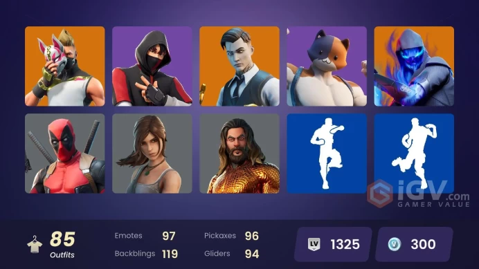 FA - [PSN/XBOX/SWITCH/PC] 74 skins | OG STW | IKONIK | Merry Mint Axe | Gold Midas | Point Patroller | Rust Bucket | Blue Shift