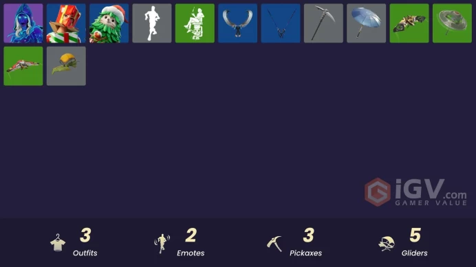 [PSN/XBOX/PC] 3 skins | Andromeda | Holiday Boxy | Winterfest Bushranger | Starforged Blades | Prized Llama | Society Emblem Ranker