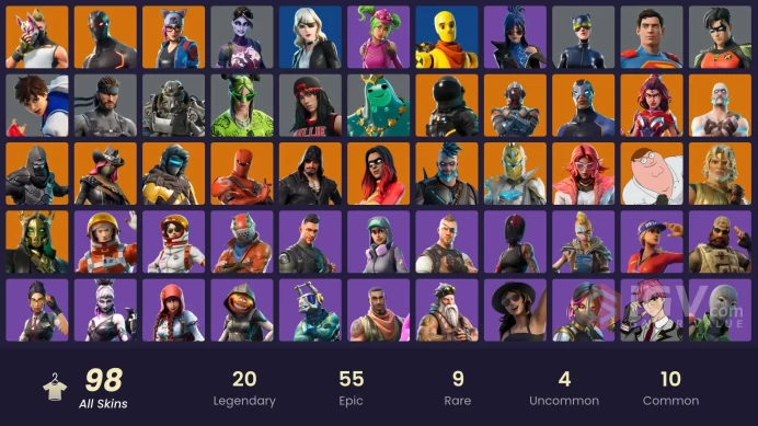 98 SKINS + TAKE THE L + SAKURA + AANG + CATWOMAN COMIC BOOK OUTFIT + DRIFT + DAKR VOYAGER + GAMES MANAGER + CARBIDE + HAYLEE SKYE