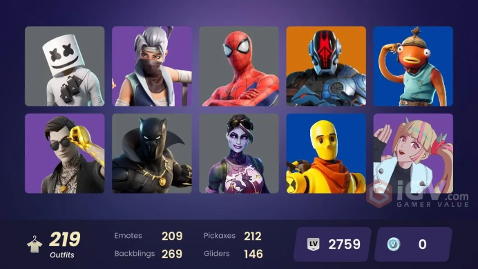 [PSN/XBOX/PC] 218 skins | Master Chief (Matte Black) | Ronin | Zeus | Valeria | Frostbite | The Imagined | Paradigm (Reality-659)