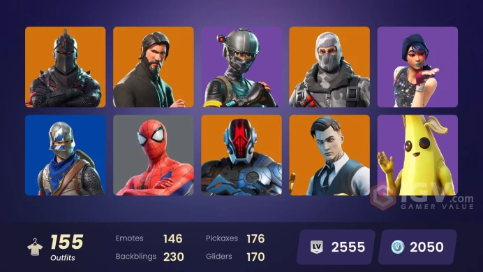 [PC/XBOX] 154 skins | Black Knight | The Reaper | Sparkle Specialist | Blue Squire |M Mint Axe |  OG STW |  Royale Knight | Take The L | Prch001