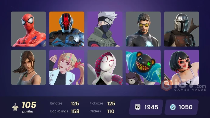 [PSN/XBOX/PC] 105 skins | Ronin | Valeria | Paradigm (Reality-659) | Renzo the Destroyer | Twyn | Predator | Era | Raz | Peter Griffin | Snap
