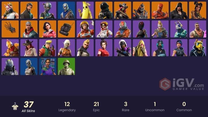 PC,PSN,XBOX 37 SKINS FA - REAPER - BLUE SQUIRE - DEMI,TENDER DEFENDER,DRIFT,HYBRID RK892
