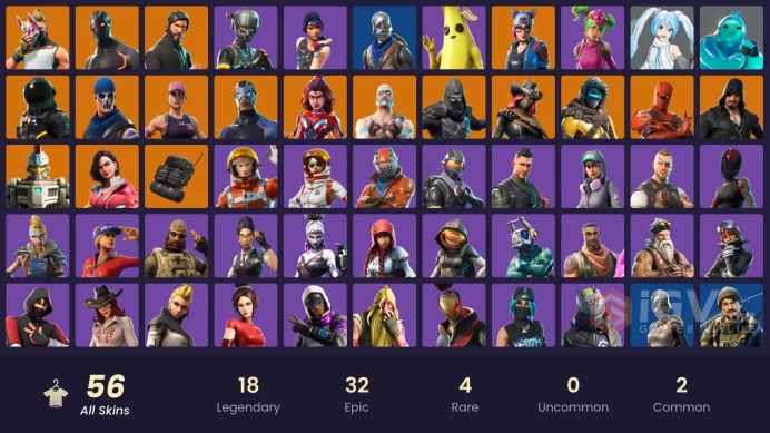 [PC/PSN] 56 skins | OG STW | Sparkle Specialist | IKONIK | The Reaper | Blue Squire | Royale Knight | Elite Agent | Rogue Agent | Carbide | 0 VB