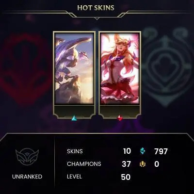 EUNE Christmas prices Hanld leveled Smurf account