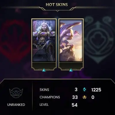[EUW SERVER] Unranked Smurf Account ◈ UNRANKED ◈ lvl 30 + ◈10 Unranked Games NOT PLAYED ◈ FULL ACCESS ◈ EUROPE WEST ◈ 24/7 Live service