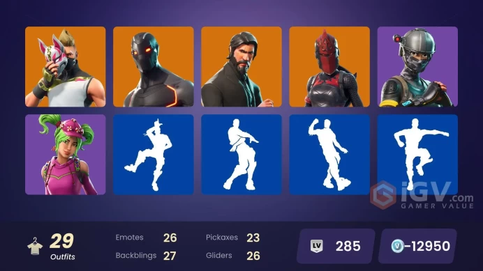100$ Spent [PC/XBOX] 29 skins | The Reaper | Take The L | Elite Agent | Omega | Rust Bucket | Plunja | Blue Team Leader |mssh539