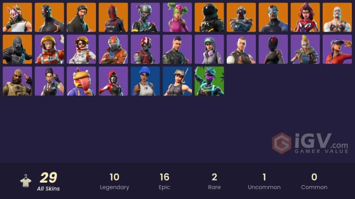 100$ Spent [PC/XBOX] 29 skins | The Reaper | Take The L | Elite Agent | Omega | Rust Bucket | Plunja | Blue Team Leader |mssh539