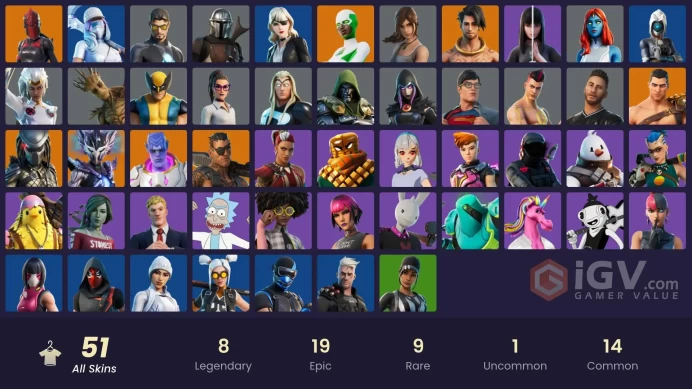 13940[PC/PSN/XBOX]Fixer|Red Knight|Spire Assassin|Kymera|Predator|Menace|Joey|Backlash|Raz|Mandalorian|Wolverine|Doctor Doom