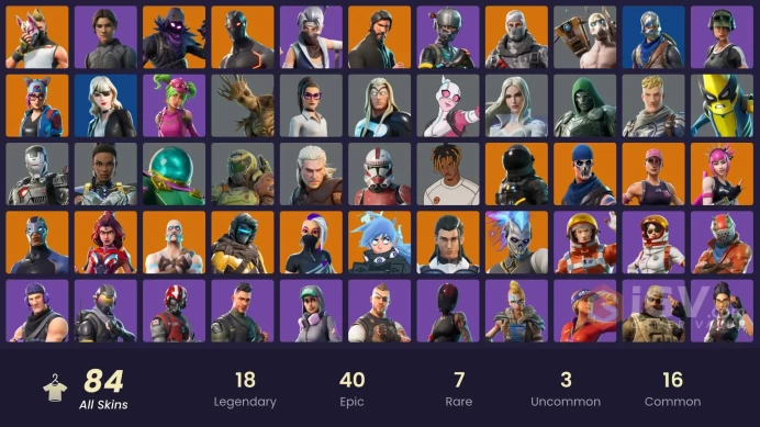 [PC/XBOX] 84 skins | OG STW | The Reaper | Blue Squire | Royale Knight | Elite Agent | Havoc | Rogue Agent | Trailblazer | 250 VB